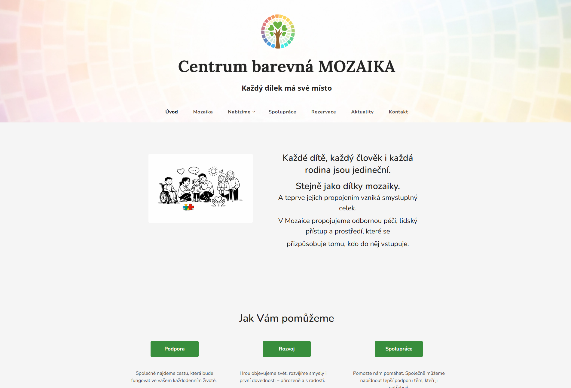 Centrum barevná MOZAIKA sociálních a aktivizačních služeb z. ú.